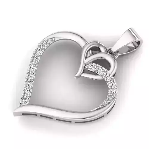 Heart Pendant stl file