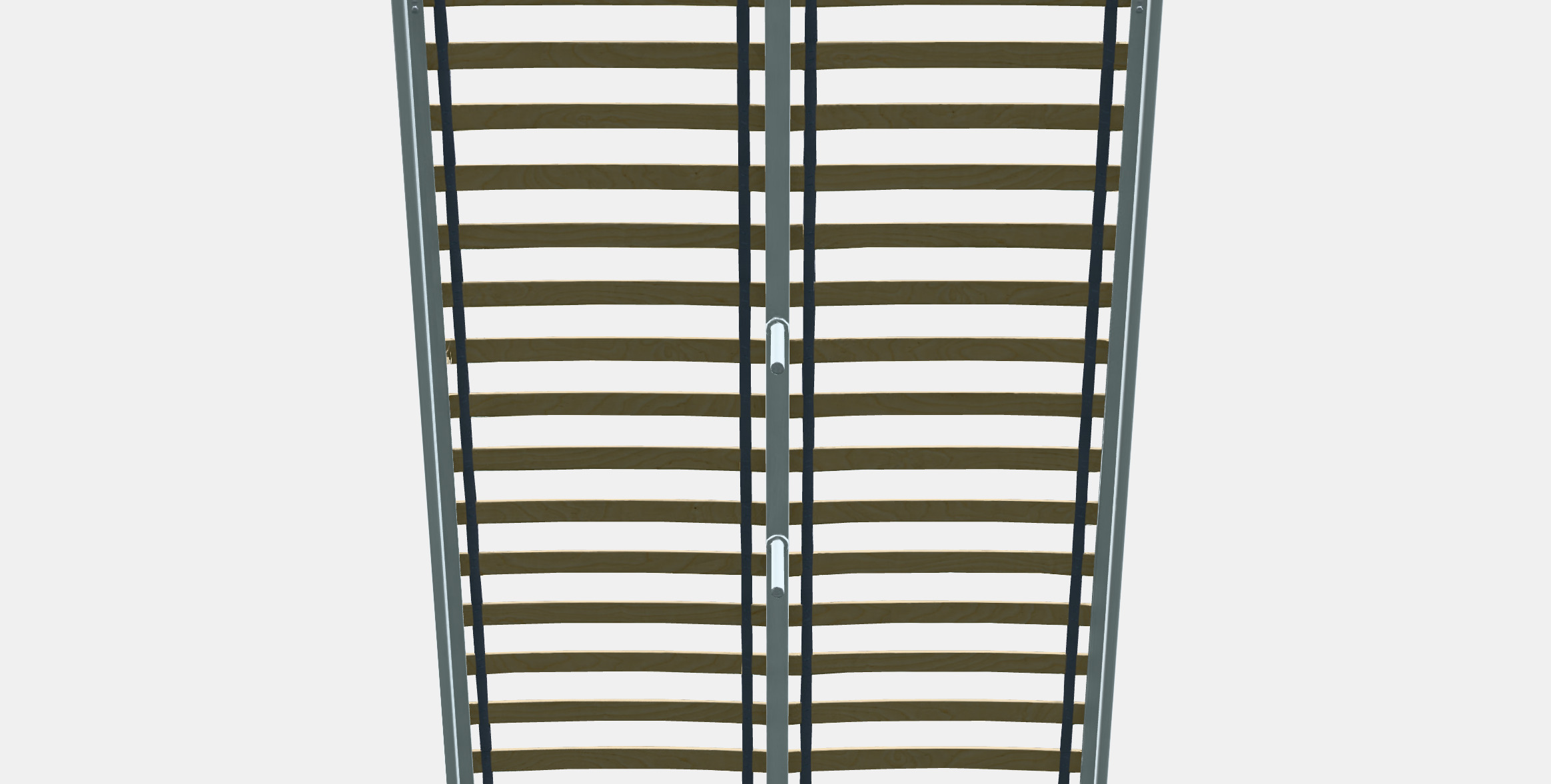 KLEPPSTAD Bed frame Low-poly 3D model_8