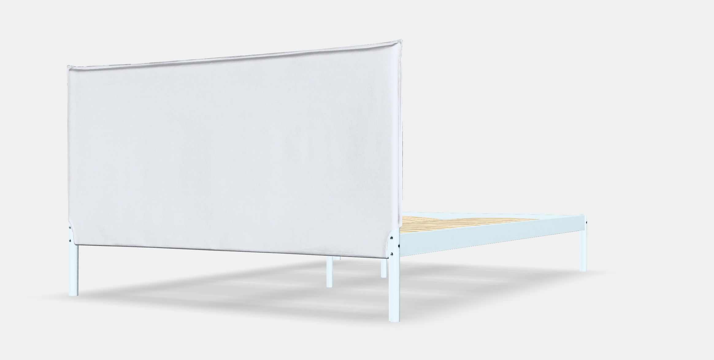 KLEPPSTAD Bed frame Low-poly 3D model_7