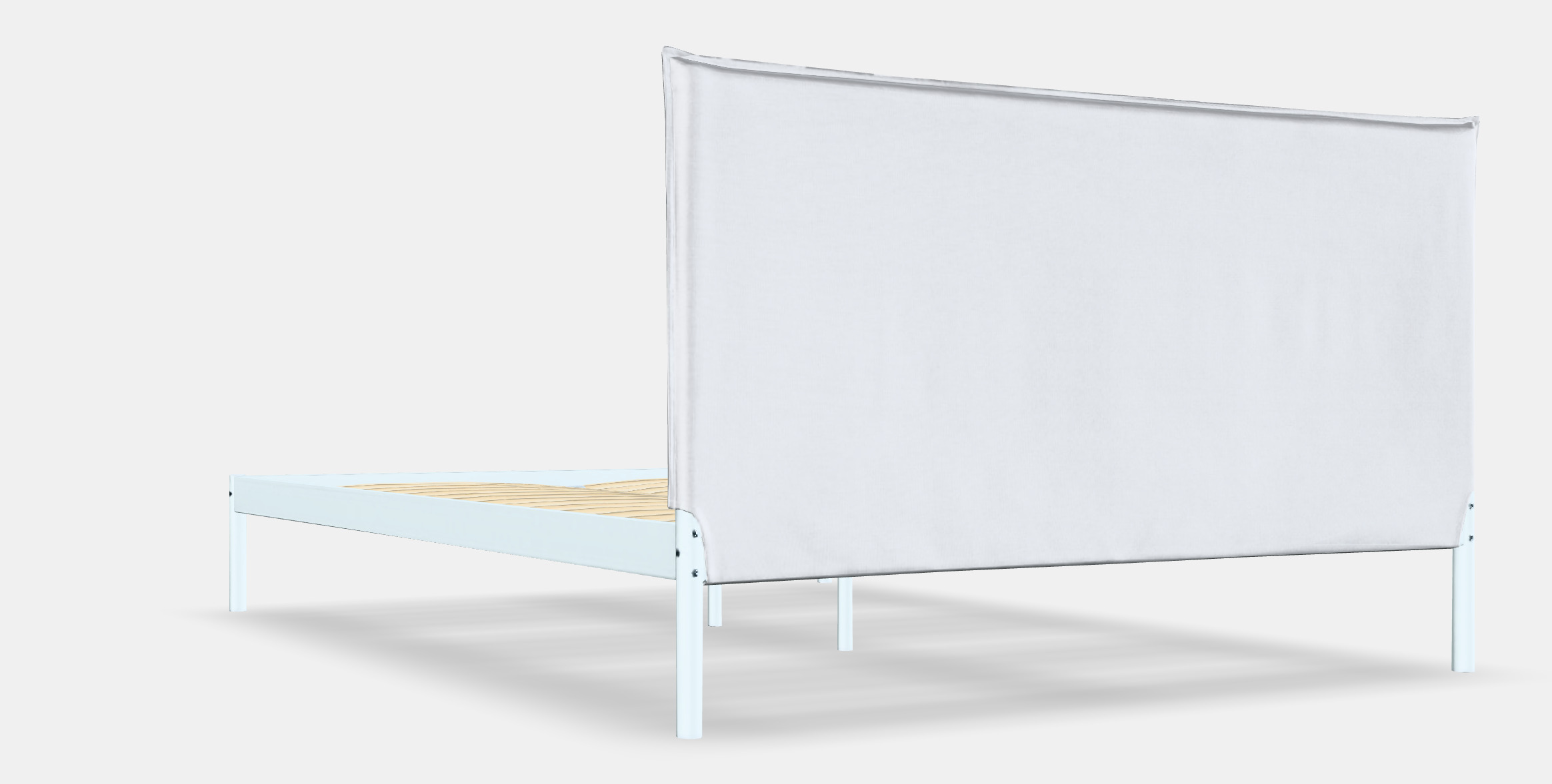 KLEPPSTAD Bed frame Low-poly 3D model_3
