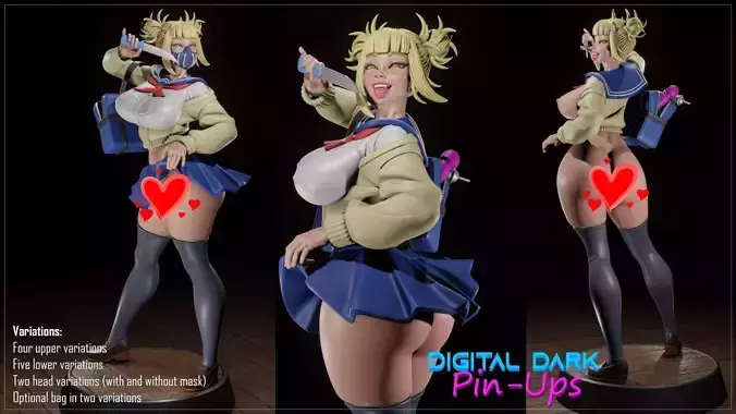 Himiko Toga with NSFW version and Miniatures 