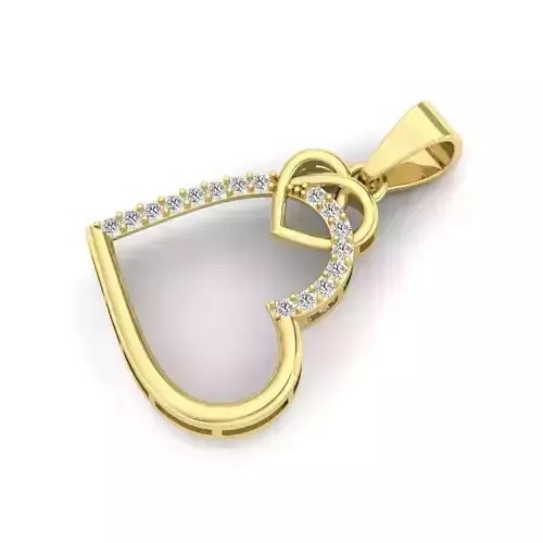 Heart Pendant Stl file