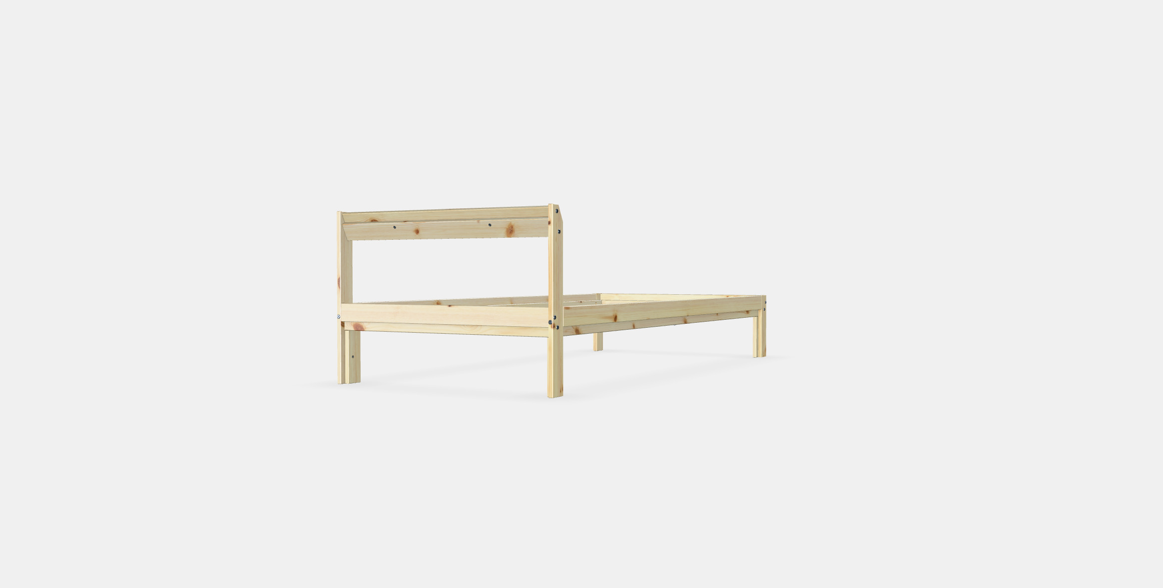 NEIDEN Bed frame 3D model_2