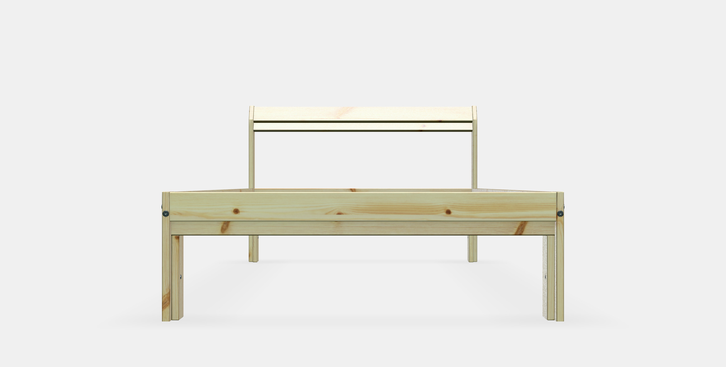 NEIDEN Bed frame 3D model_11