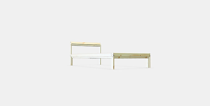 NEIDEN Bed frame 3D model