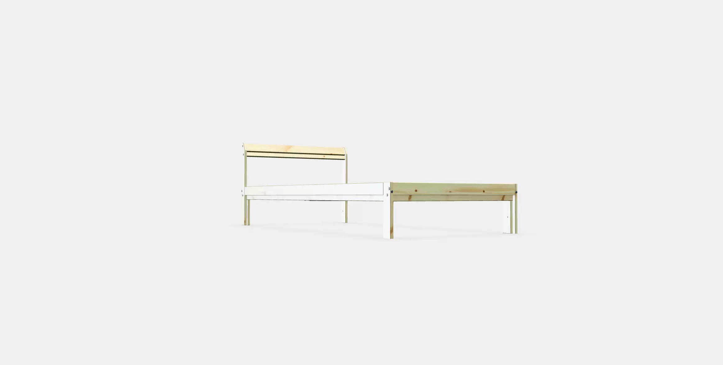NEIDEN Bed frame 3D model_0