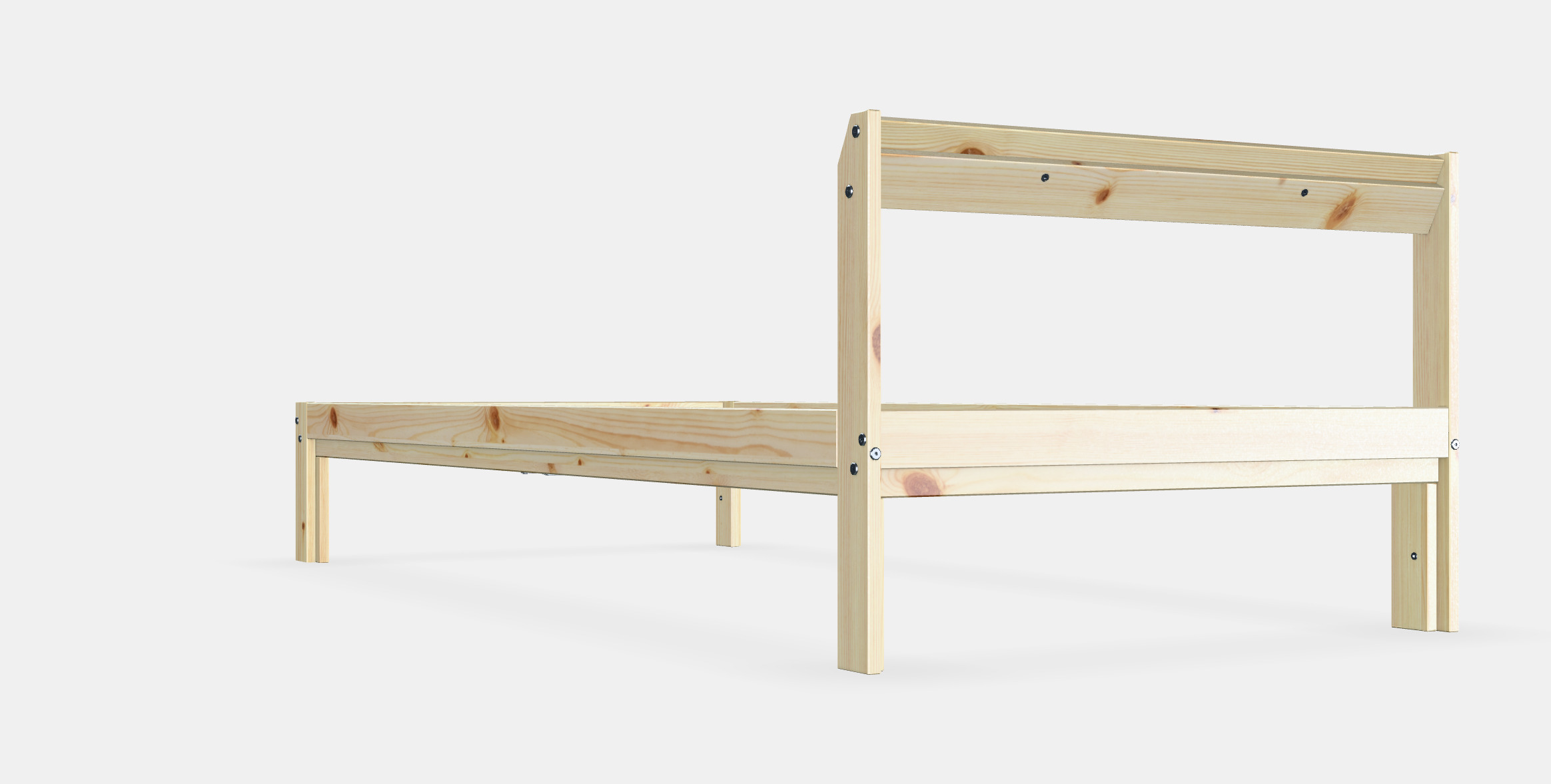 NEIDEN Bed frame 3D model_8