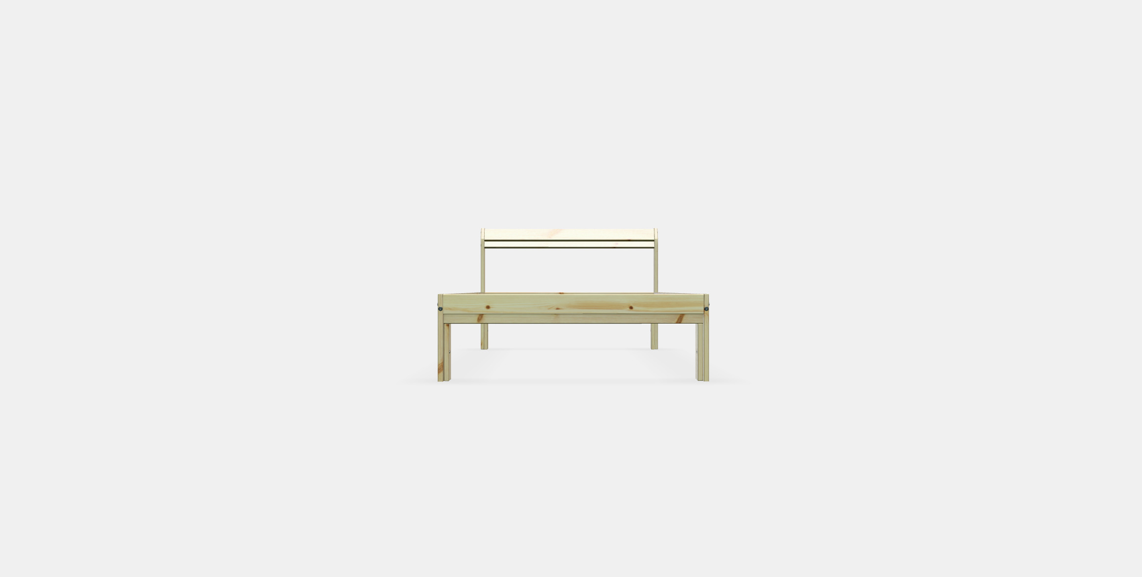 NEIDEN Bed frame 3D model_10