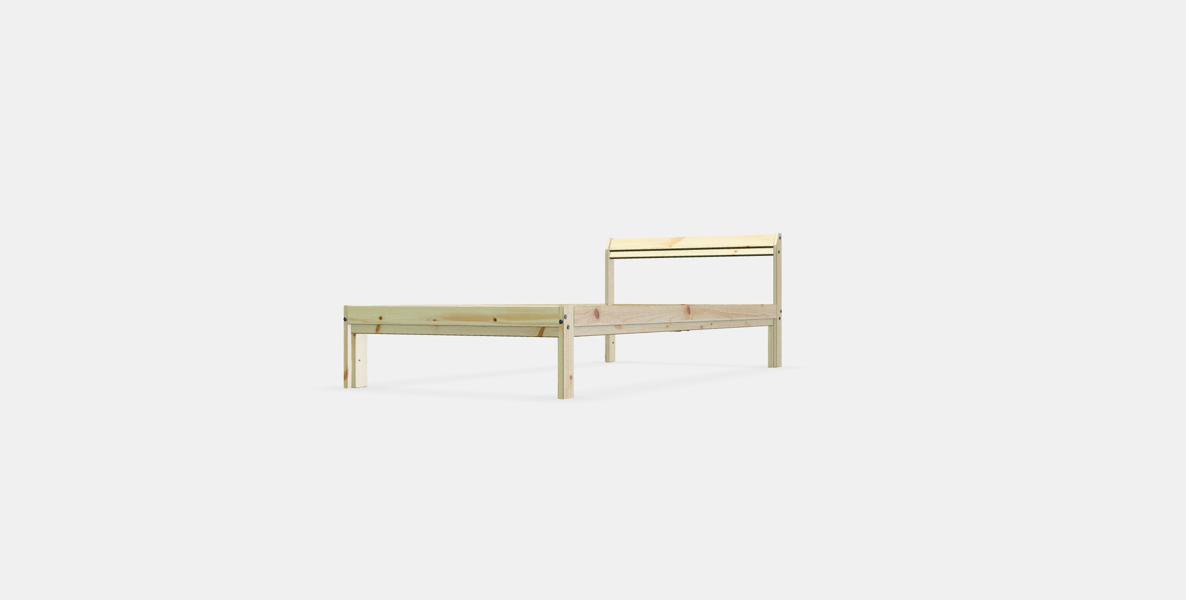 NEIDEN Bed frame 3D model_12