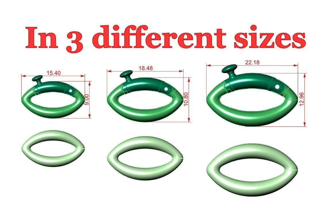 clasp Lock and Chain 3D print model_7