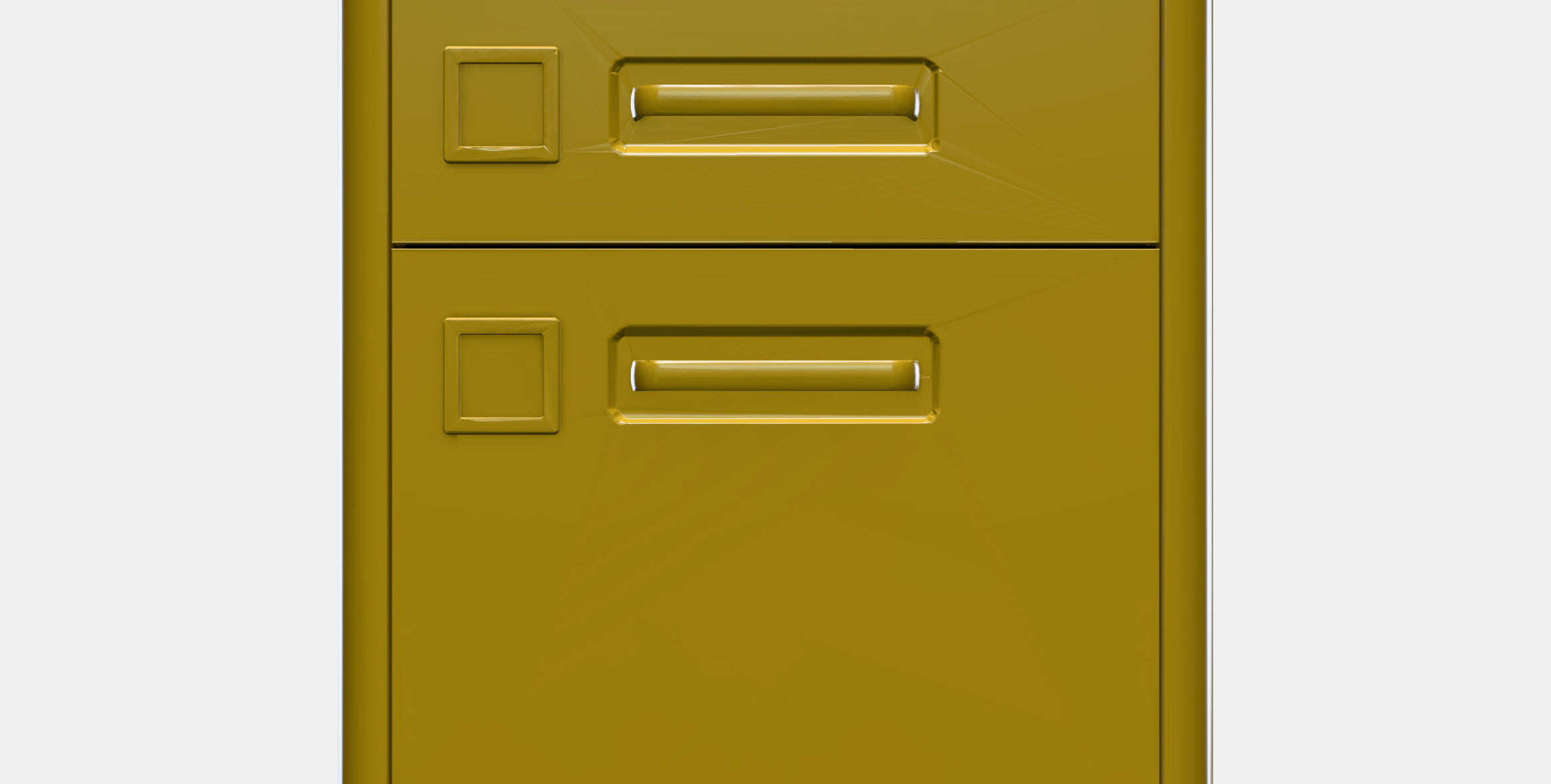 IDASEN Drawer unit on castors 3D model_11