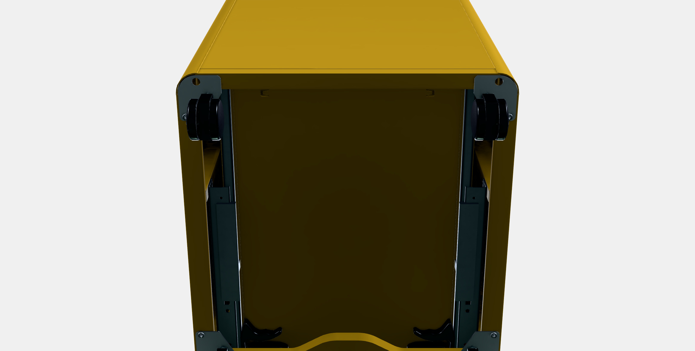 IDASEN Drawer unit on castors 3D model_9