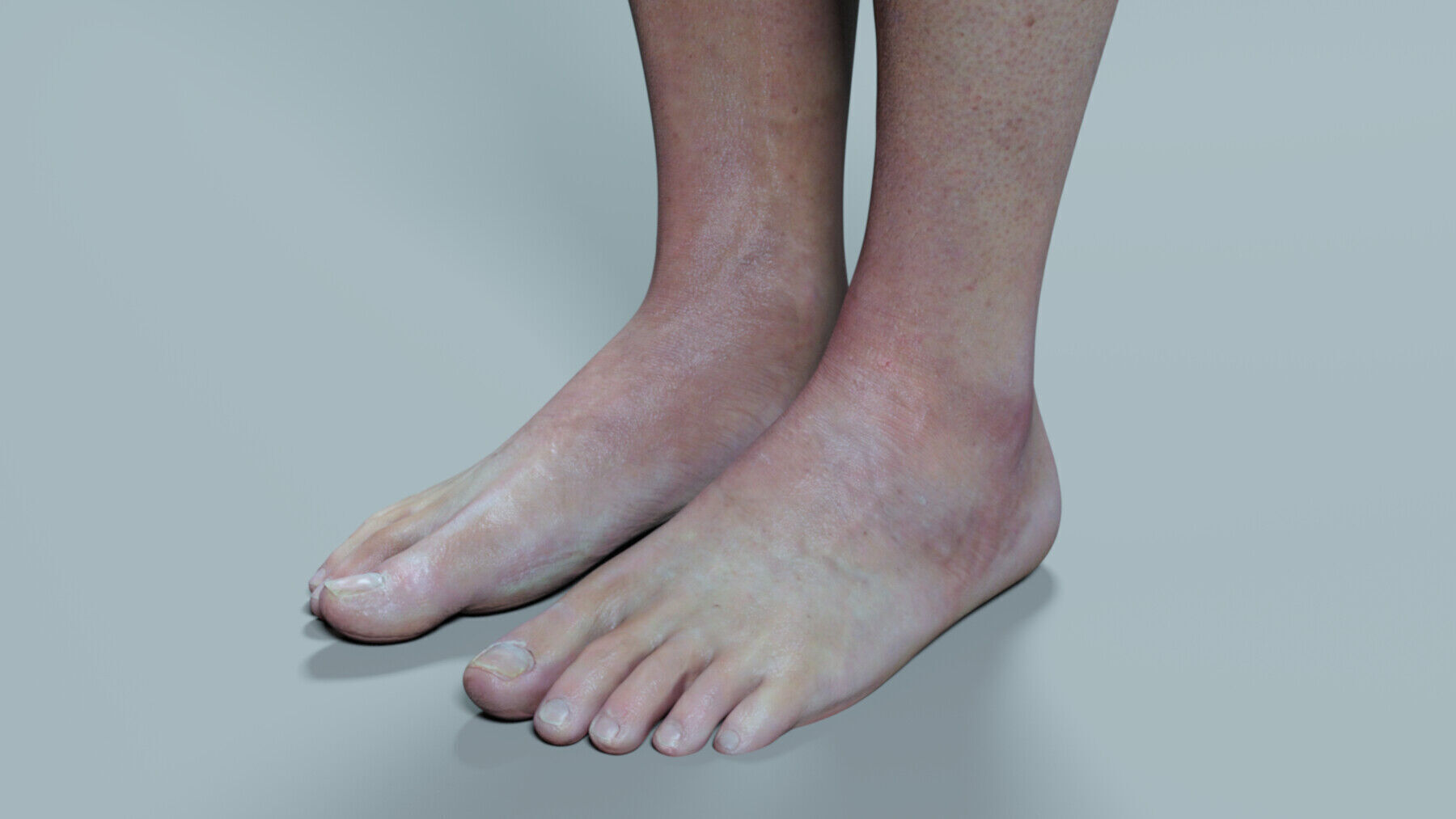 Advanced Realistic Base Game Character Rig Low-poly 3D model_9