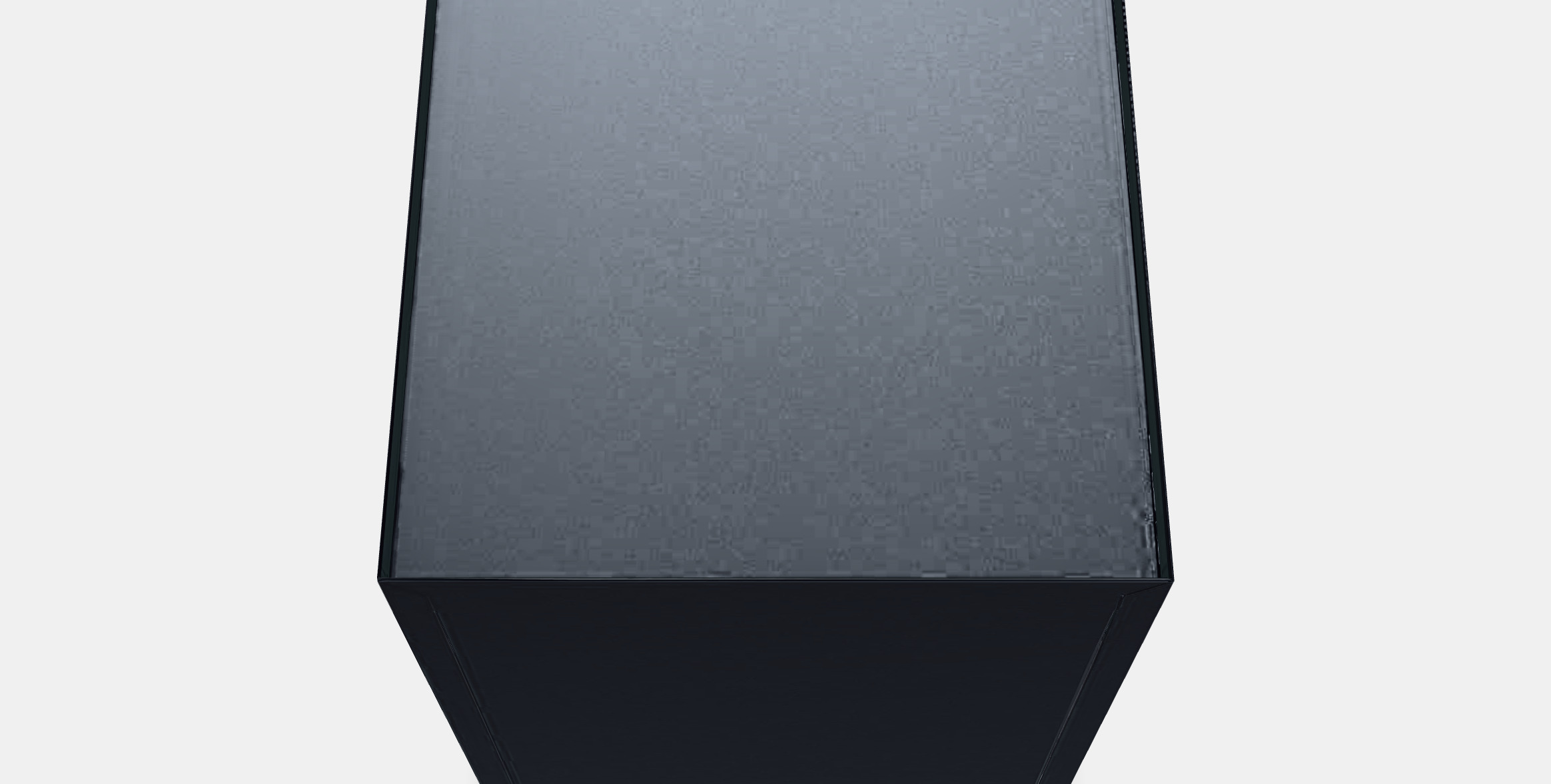 TROTTEN Drawer unit w 3 drawers on castors Low-poly 3D model_5