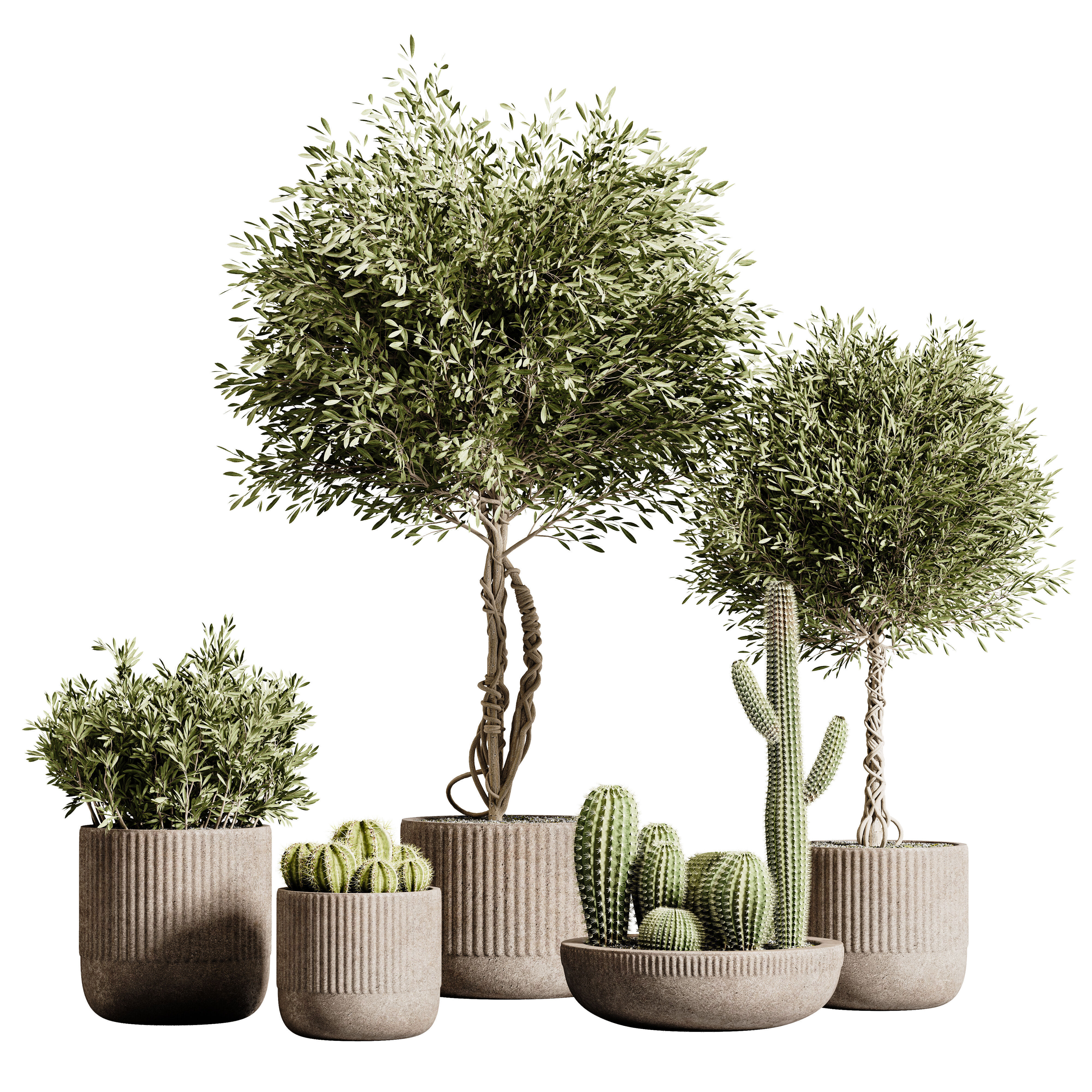 indoor plant stand 77 3D model_1