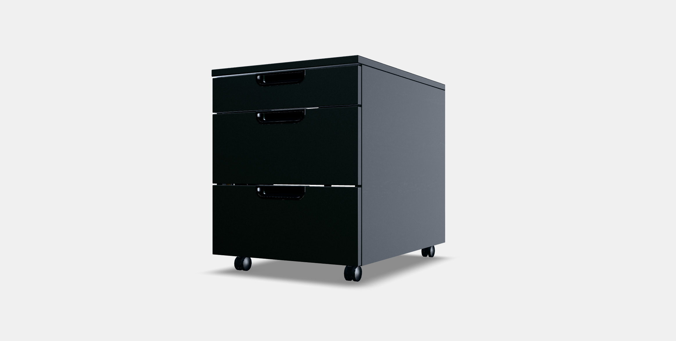 GALANT Drawer unit on castors 3D model_11
