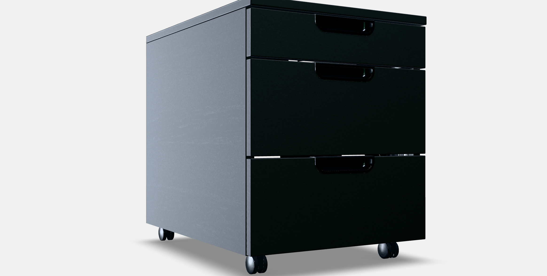 GALANT Drawer unit on castors 3D model_9