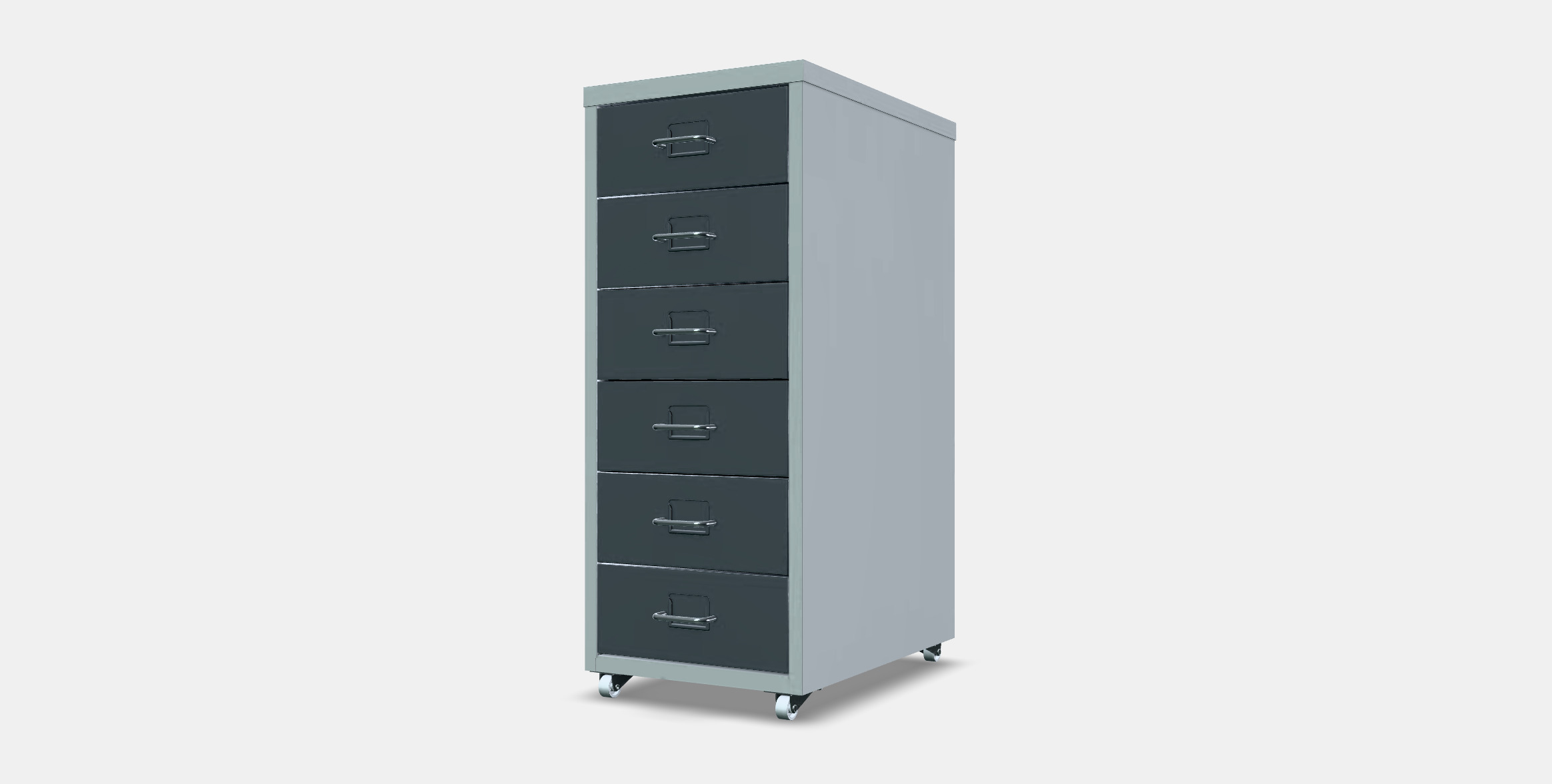 HELMER HELMER Drawer unit with casters 3D model_12