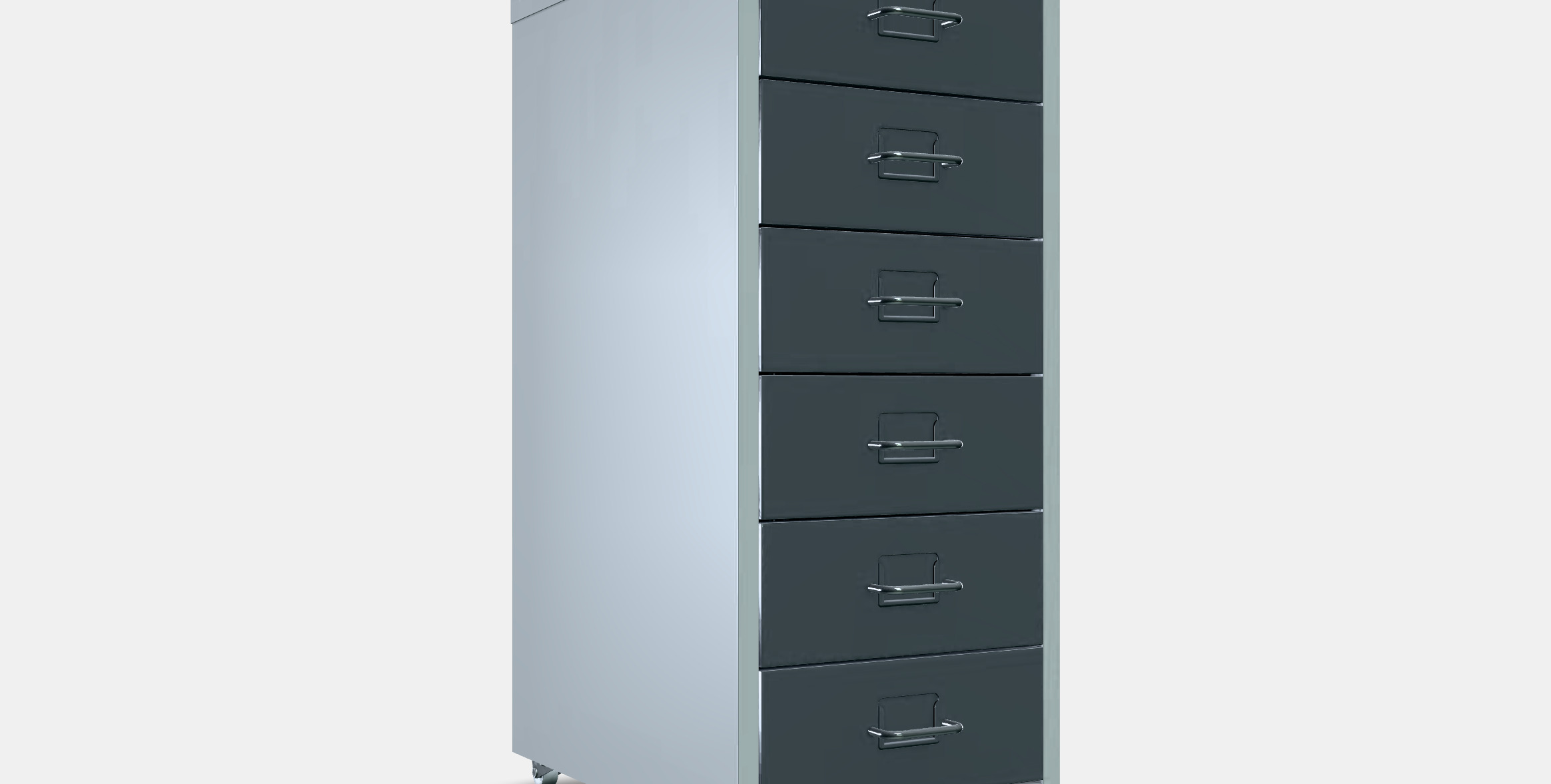 HELMER HELMER Drawer unit with casters 3D model_9