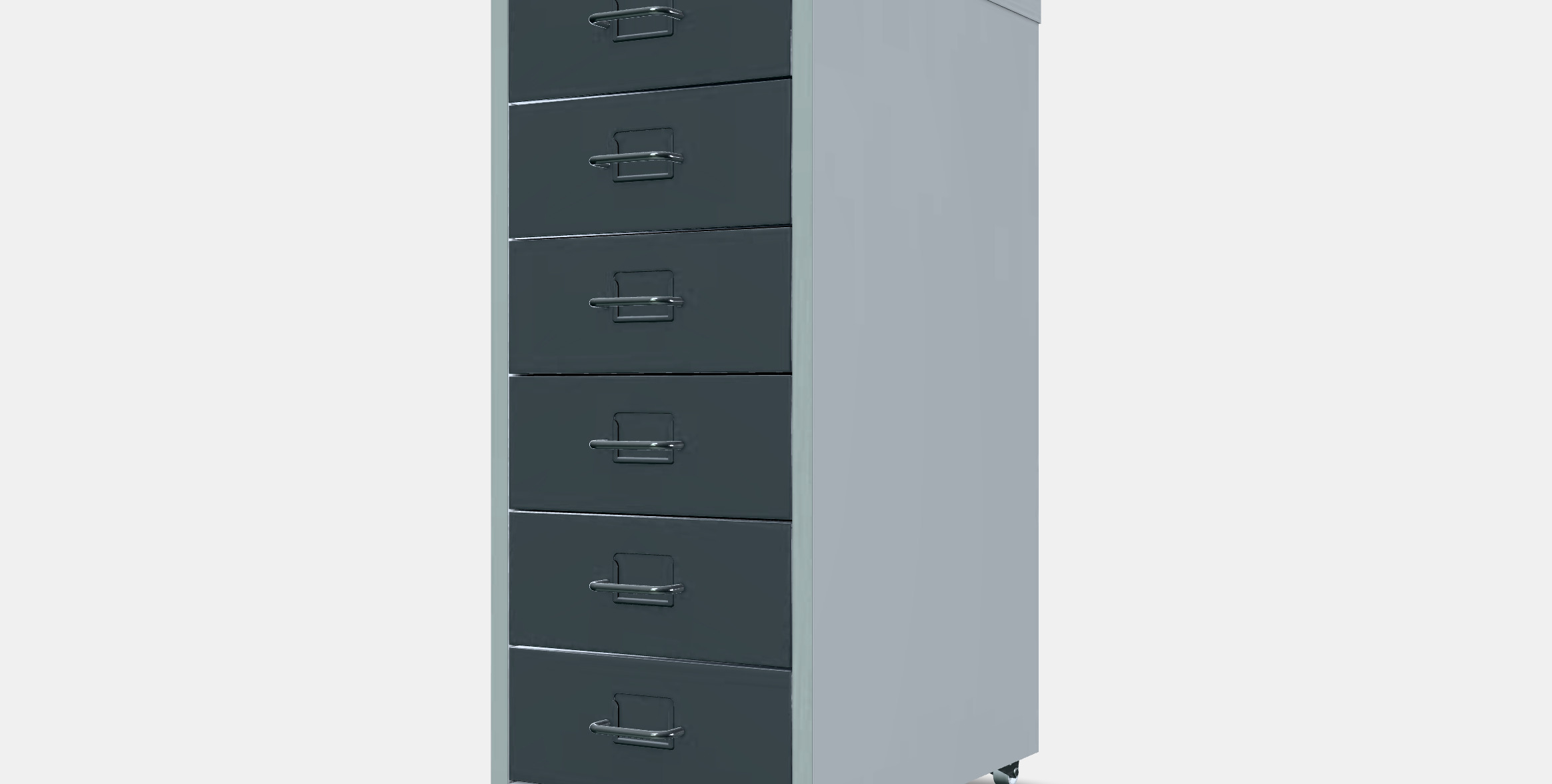HELMER HELMER Drawer unit with casters 3D model_13