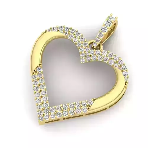 Heart Pendant Stl file