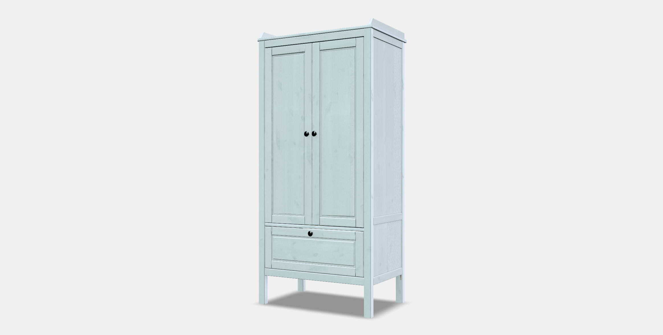 SUNDVIK Wardrobe 3D model_12