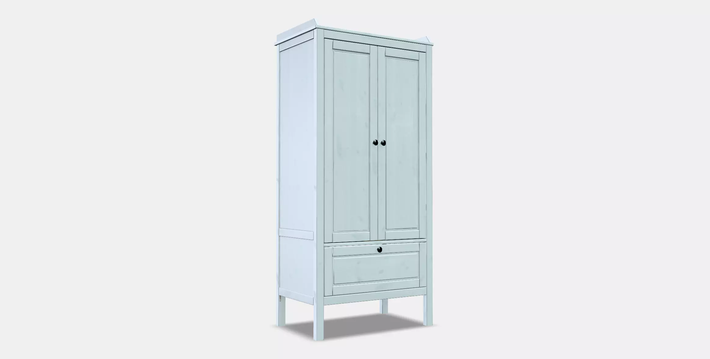 SUNDVIK Wardrobe 3D model_0
