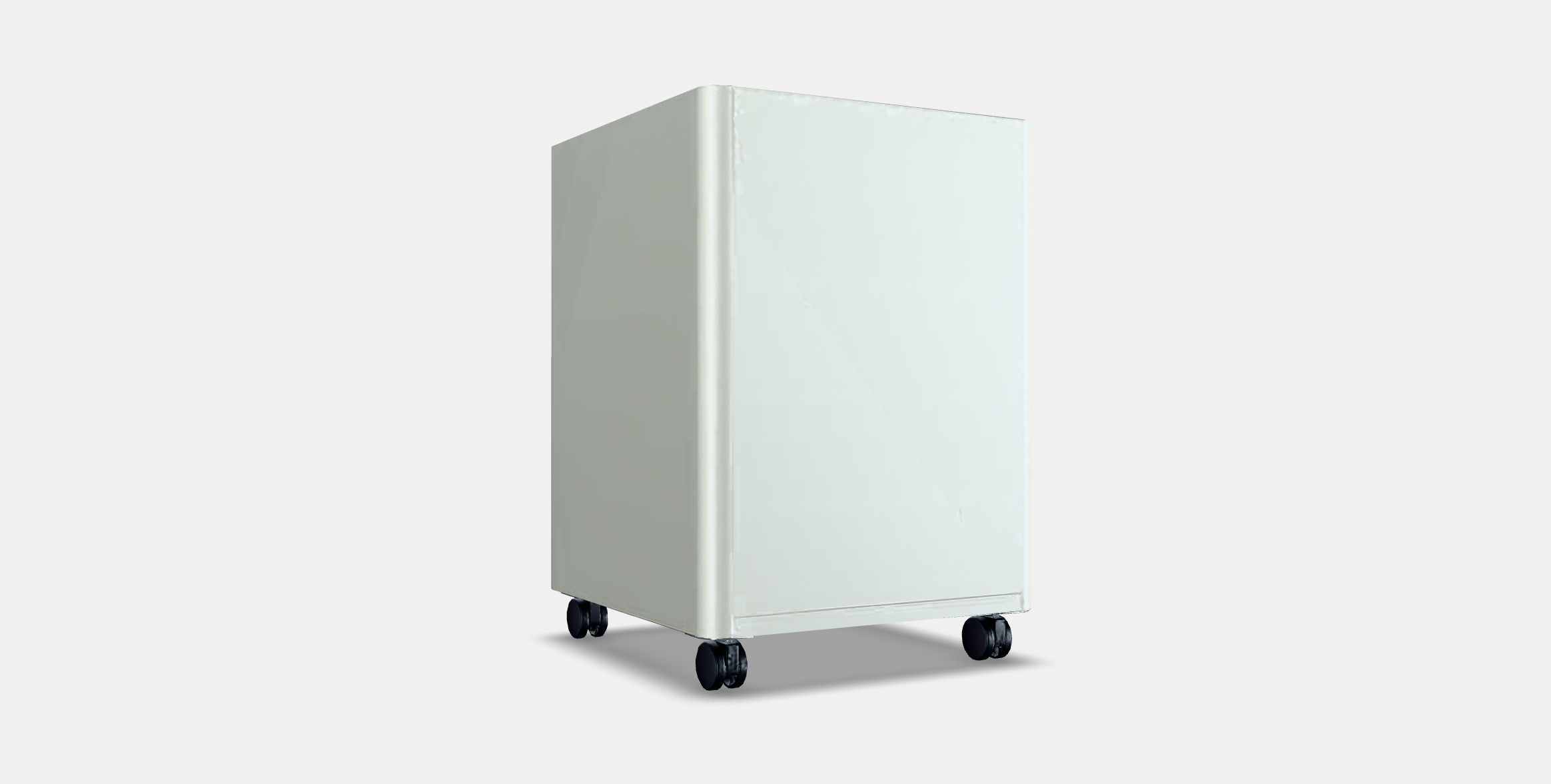 IDASEN Mobile Drawer Unit Low-poly 3D model_16