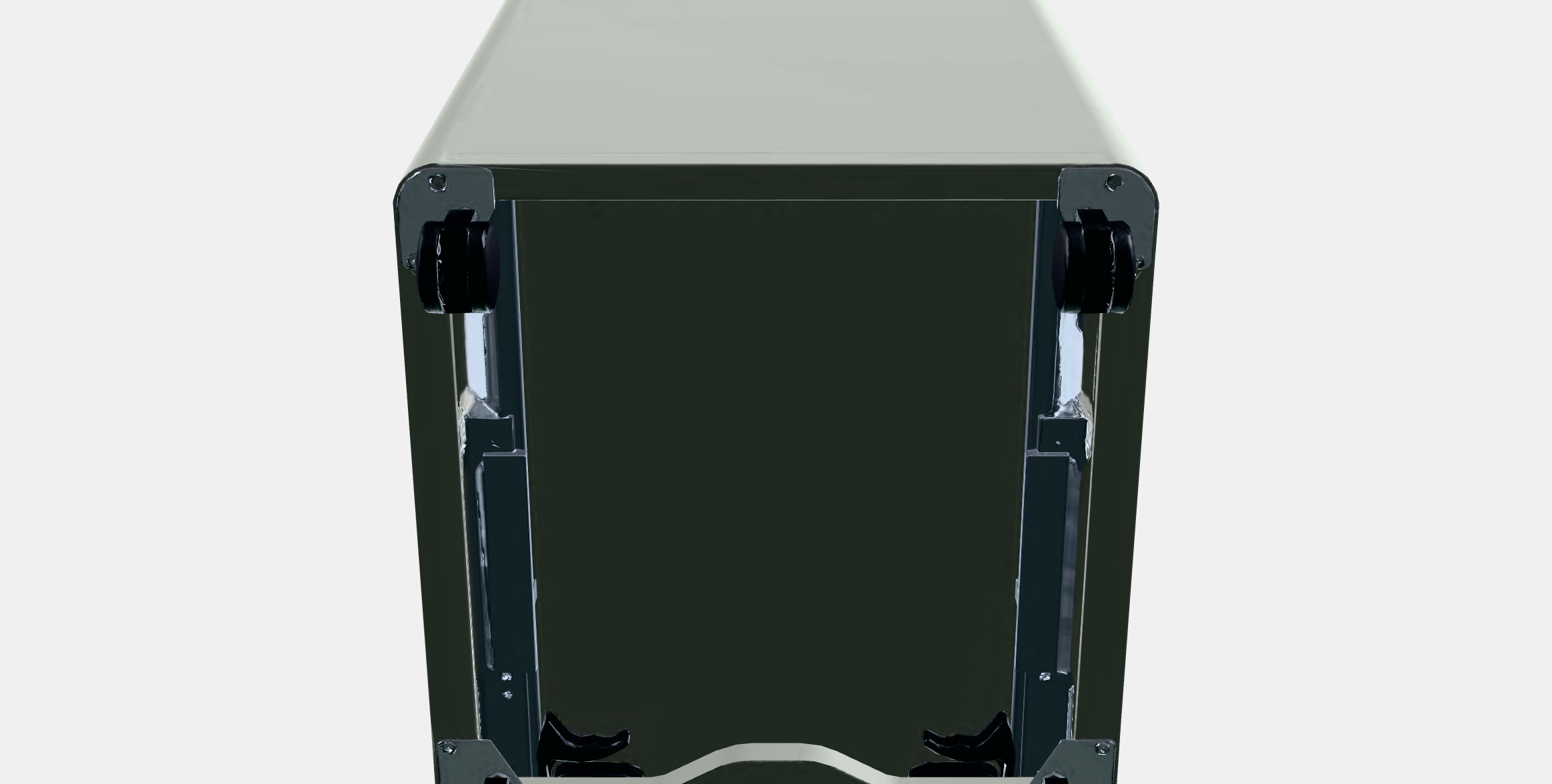 IDASEN Mobile Drawer Unit Low-poly 3D model_8