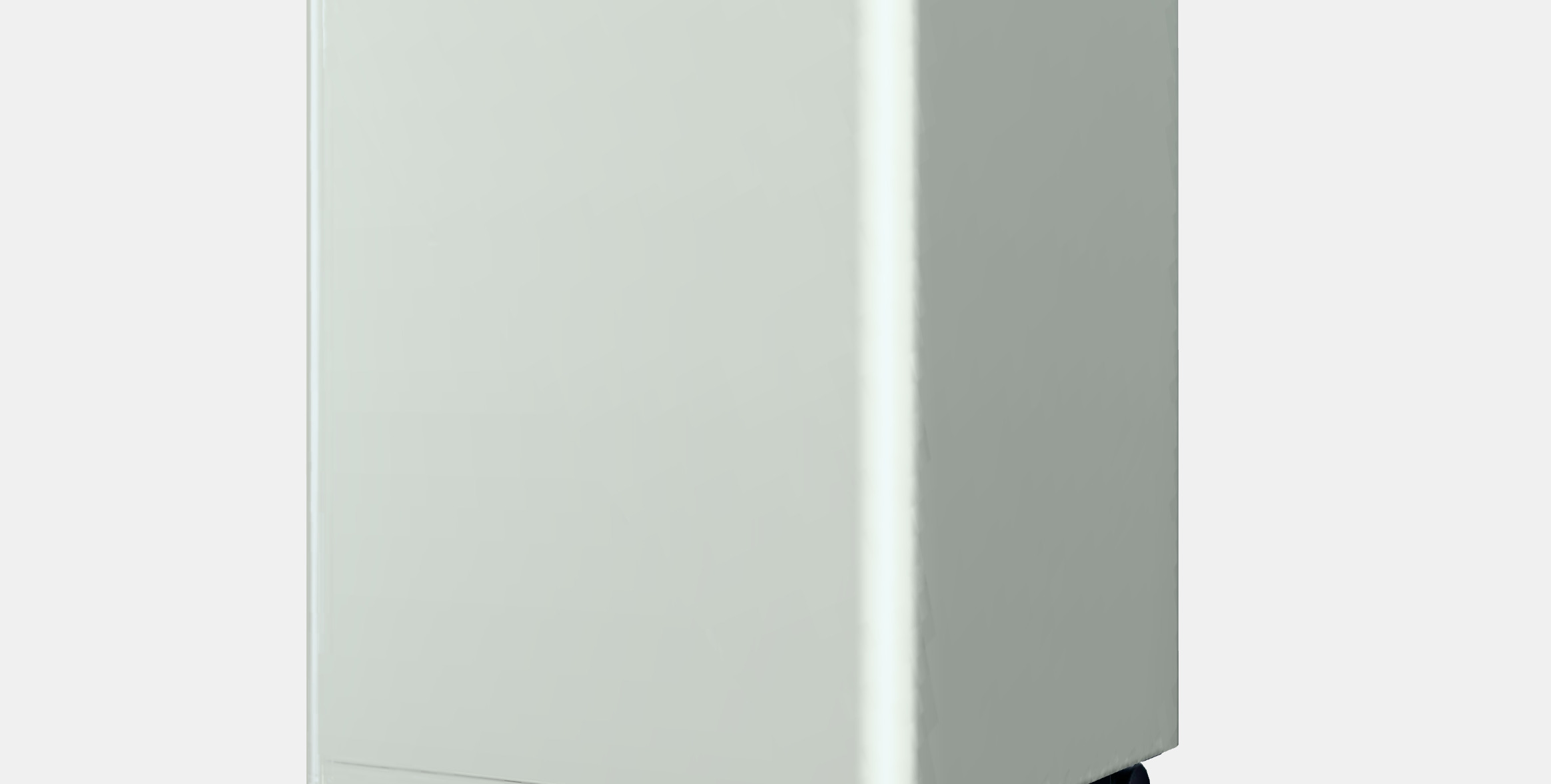 IDASEN Mobile Drawer Unit Low-poly 3D model_7