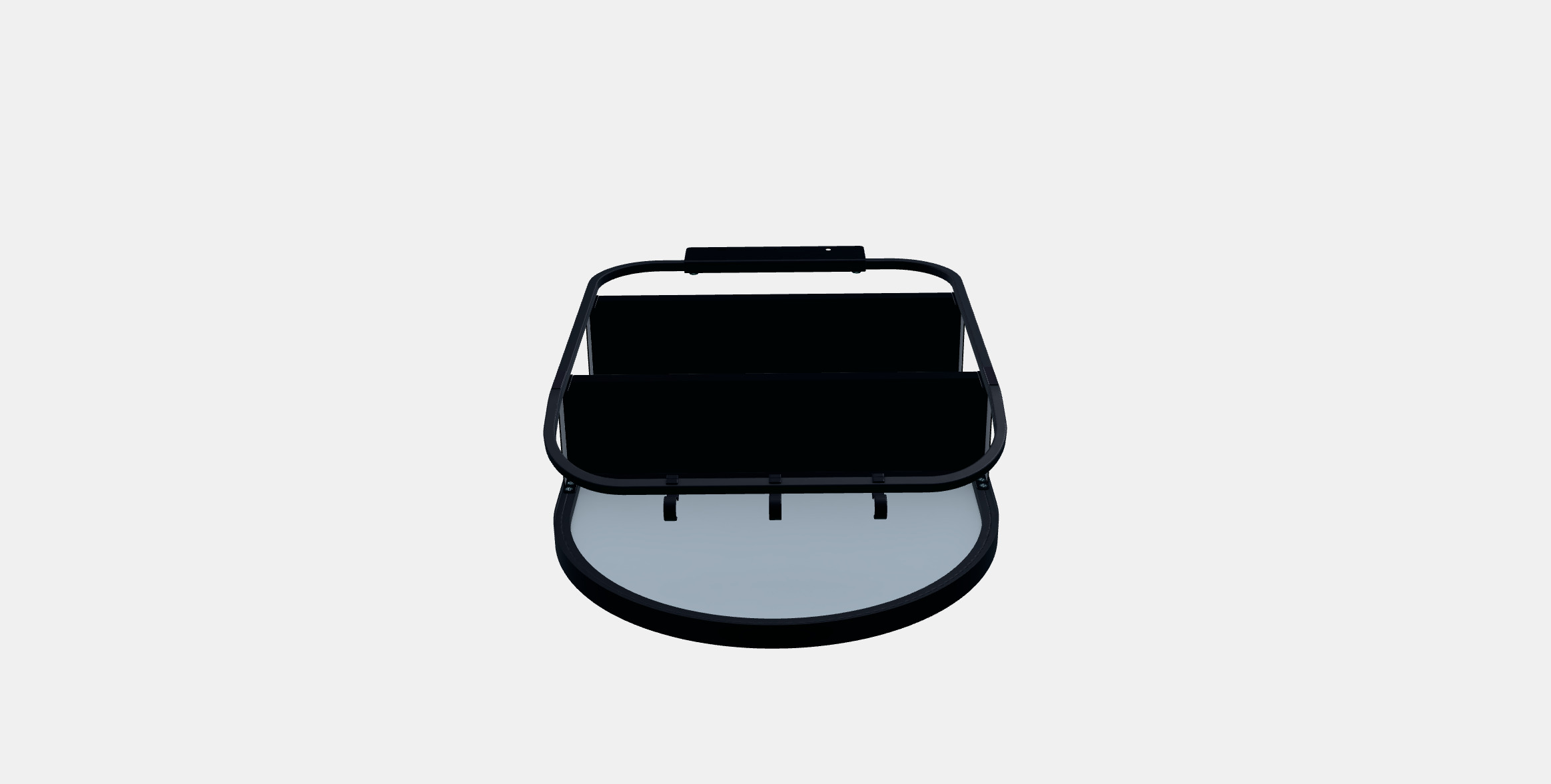 LINDBYN Mirror with storage 3D model_5