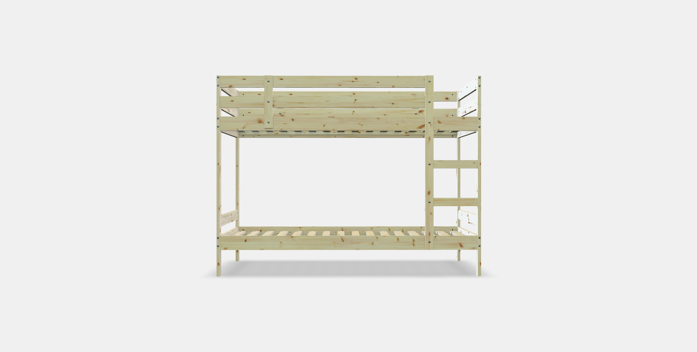MYDAL Bunk bed frame 3D model_9