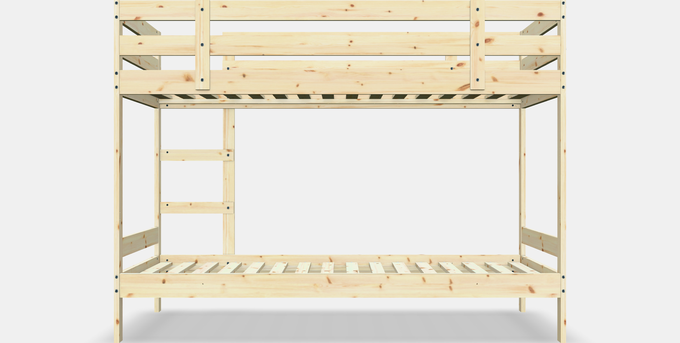 MYDAL Bunk bed frame 3D model_15
