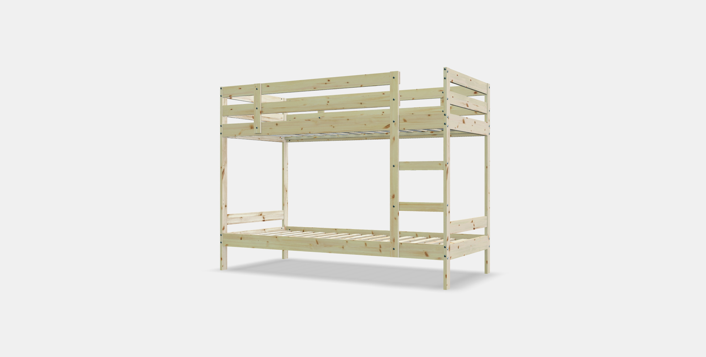 MYDAL Bunk bed frame 3D model_12