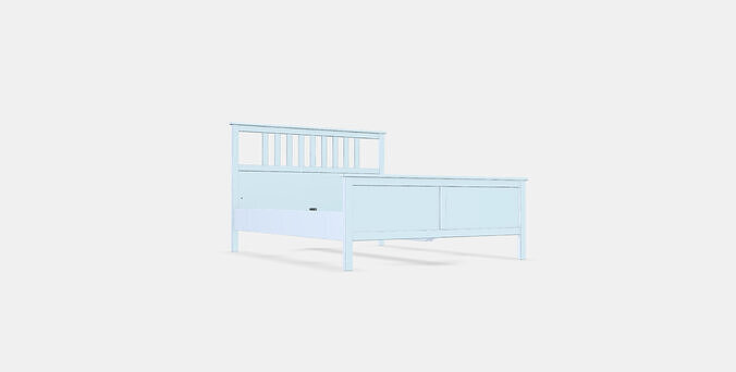 HEMNES Bed frame 3D model