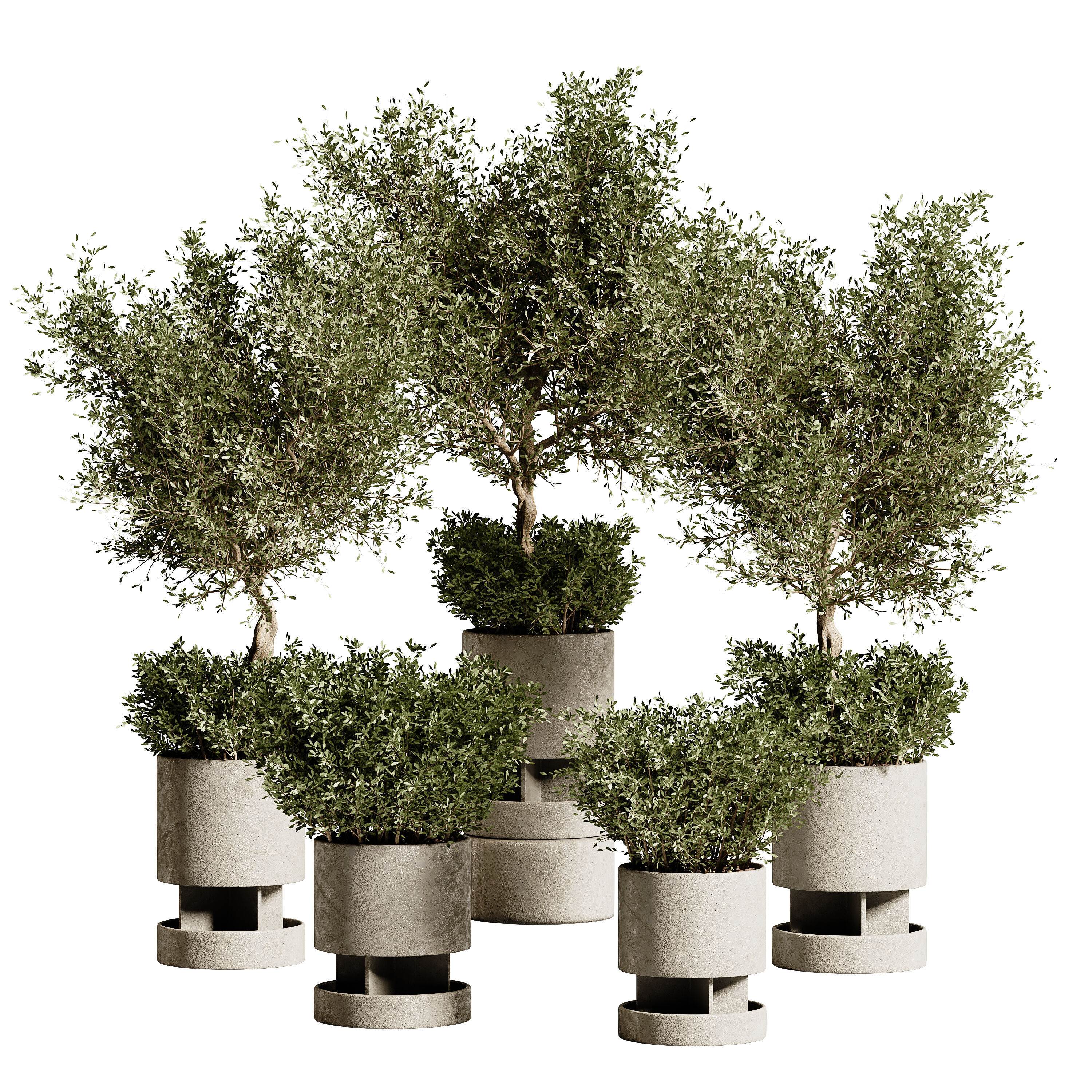 Indoor plant stant 79 3D model_1