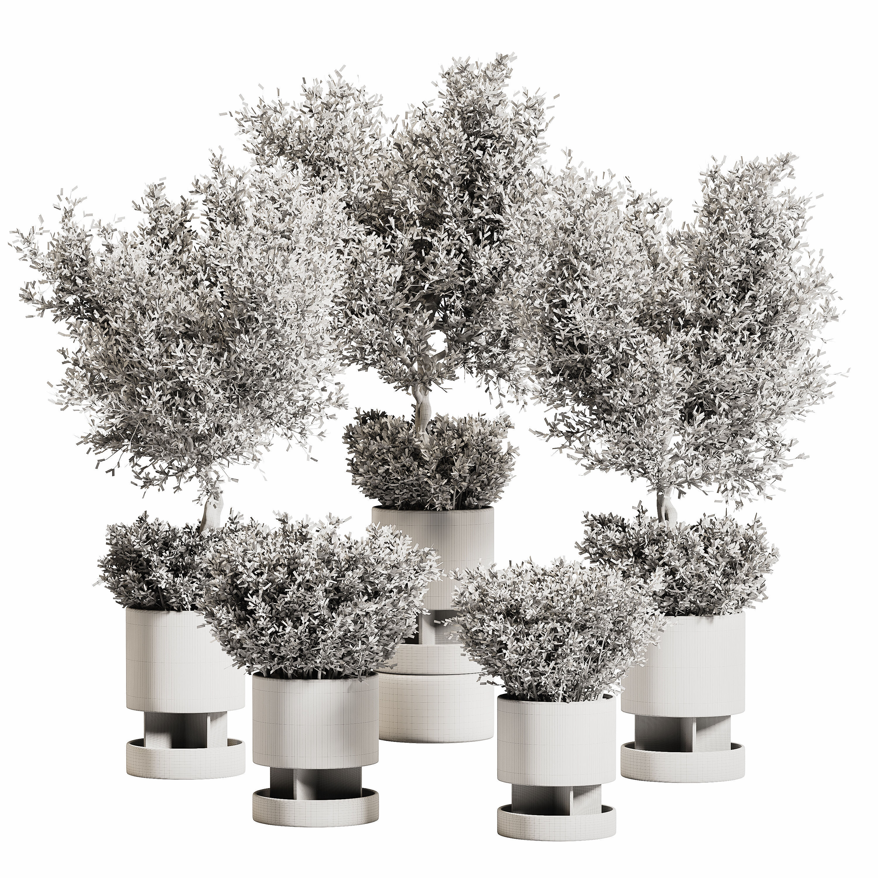 Indoor plant stant 79 3D model_4