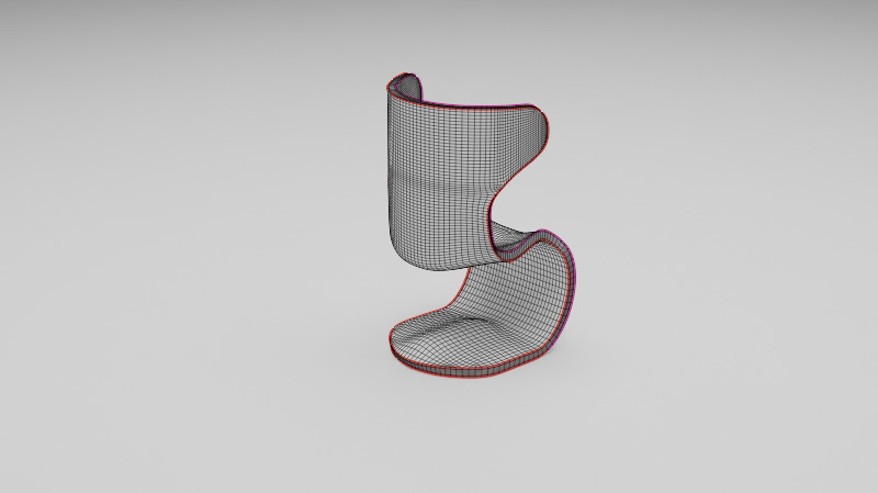 Woodys High Quality Chairs Colletion PBR 003 3D model_15