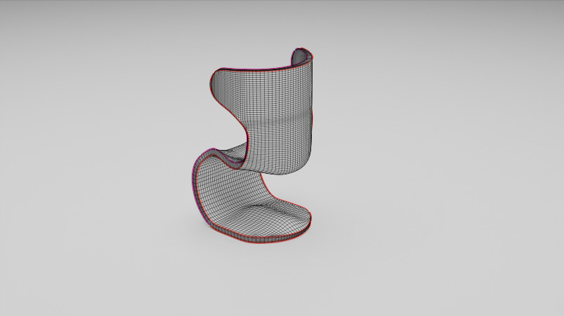 Woodys High Quality Chairs Colletion PBR 003 3D model_16