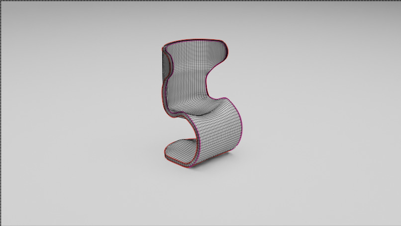 Woodys High Quality Chairs Colletion PBR 003 3D model_13