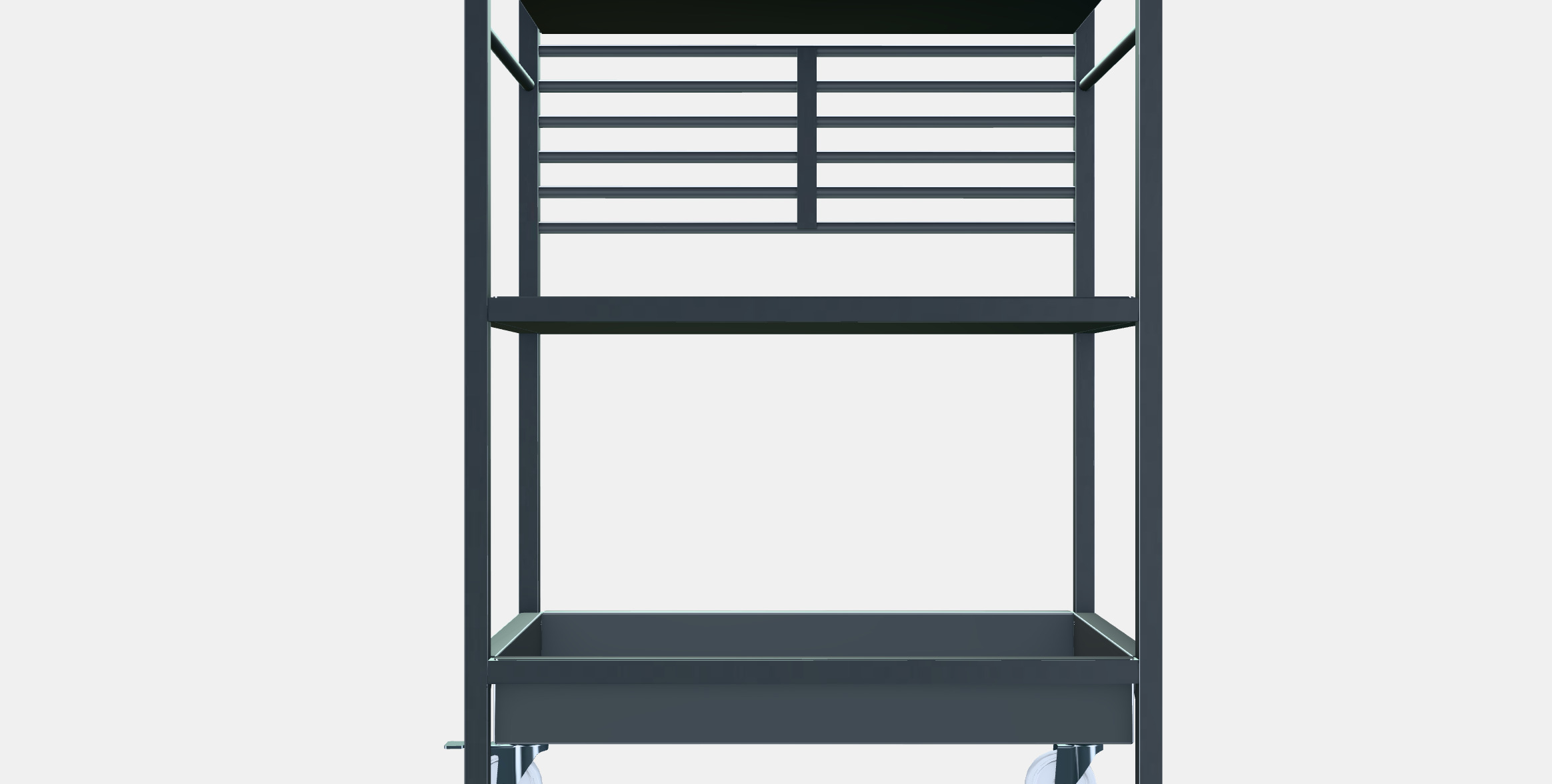 KUNGSFORS serving trolley 3D model_15