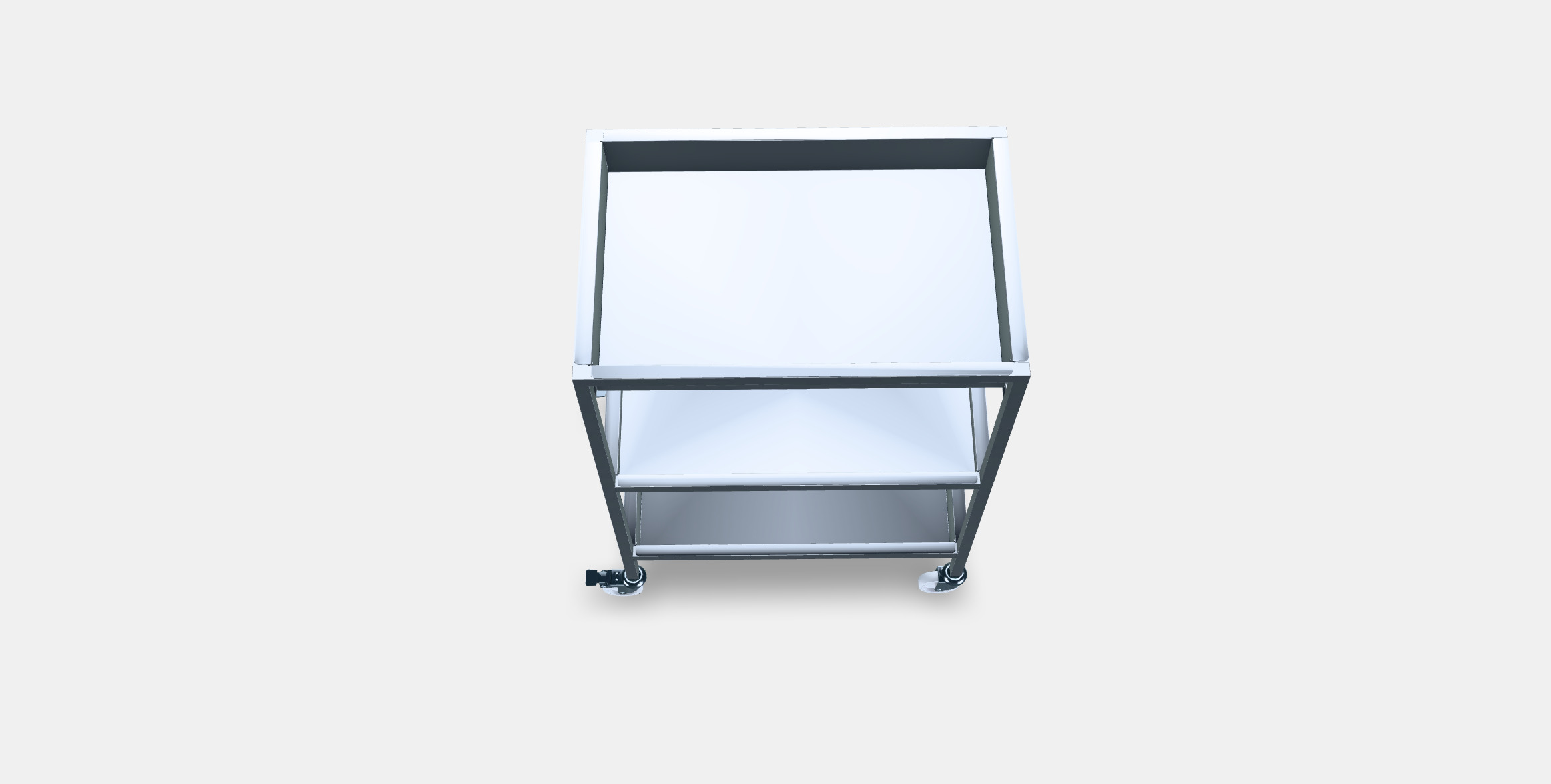 KUNGSFORS serving trolley 3D model_3