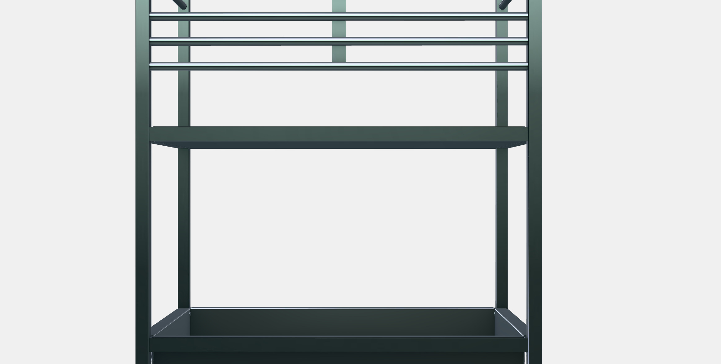 KUNGSFORS serving trolley 3D model_11