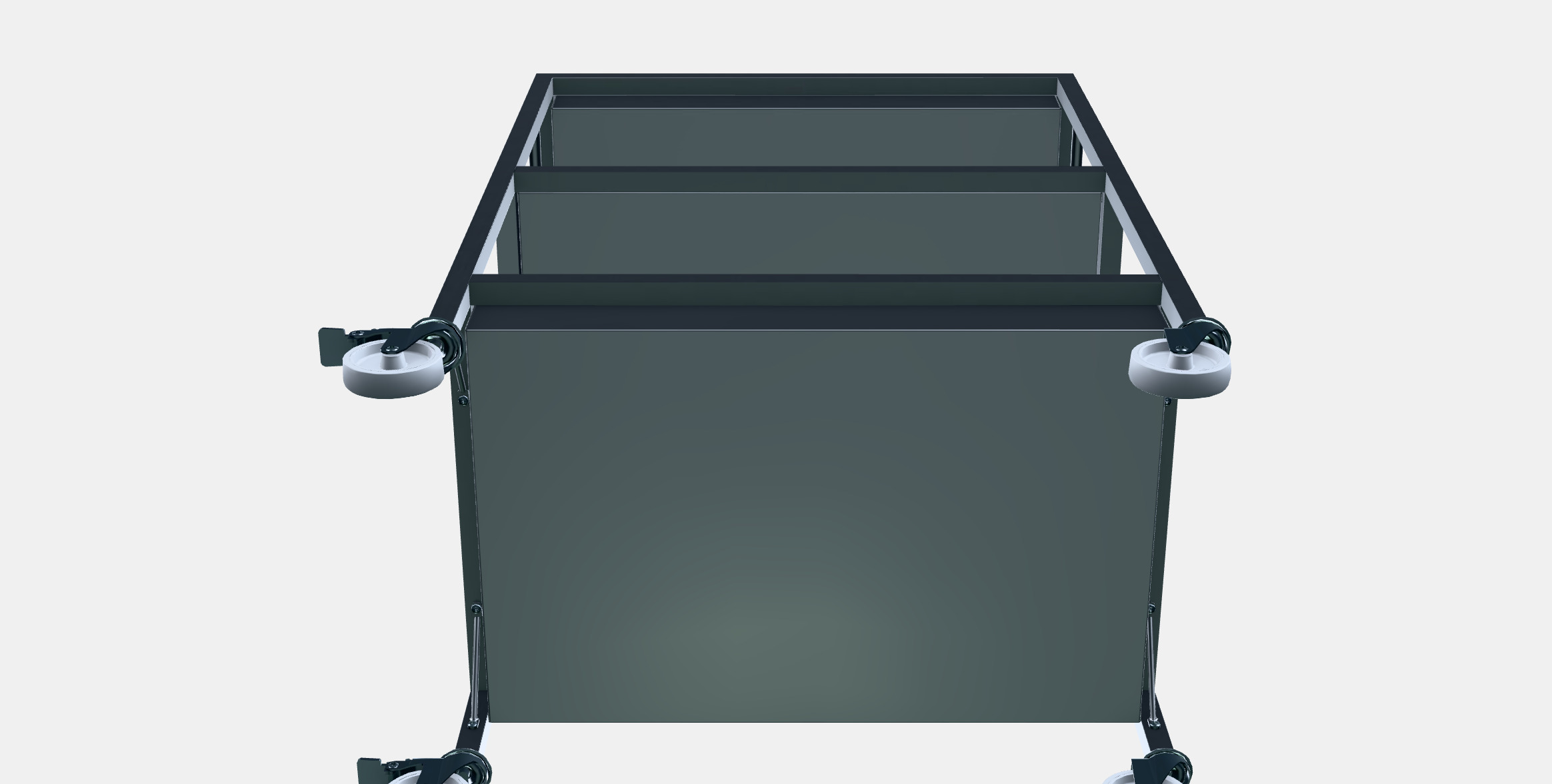 KUNGSFORS serving trolley 3D model_8