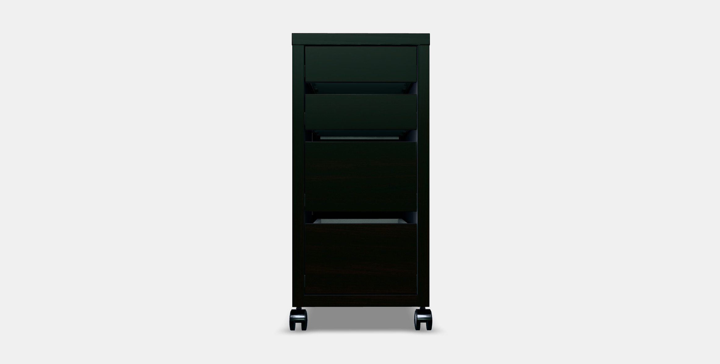 MICKE drawer unit on castors 3D model_8