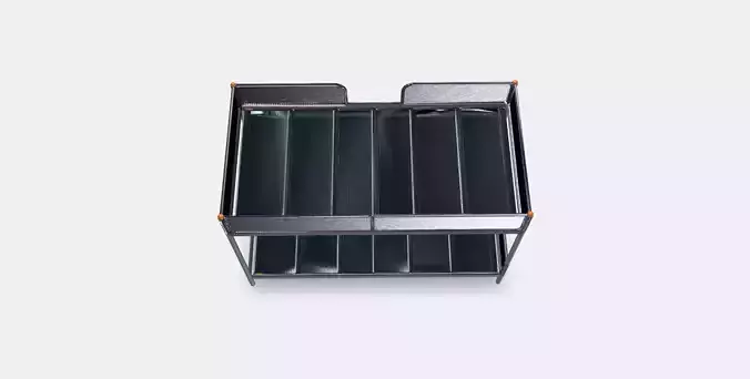TUFFING Bunk bed frame 3D model