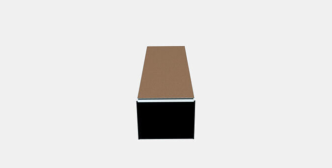 PAX Wardrobe frame 2 3D model 5