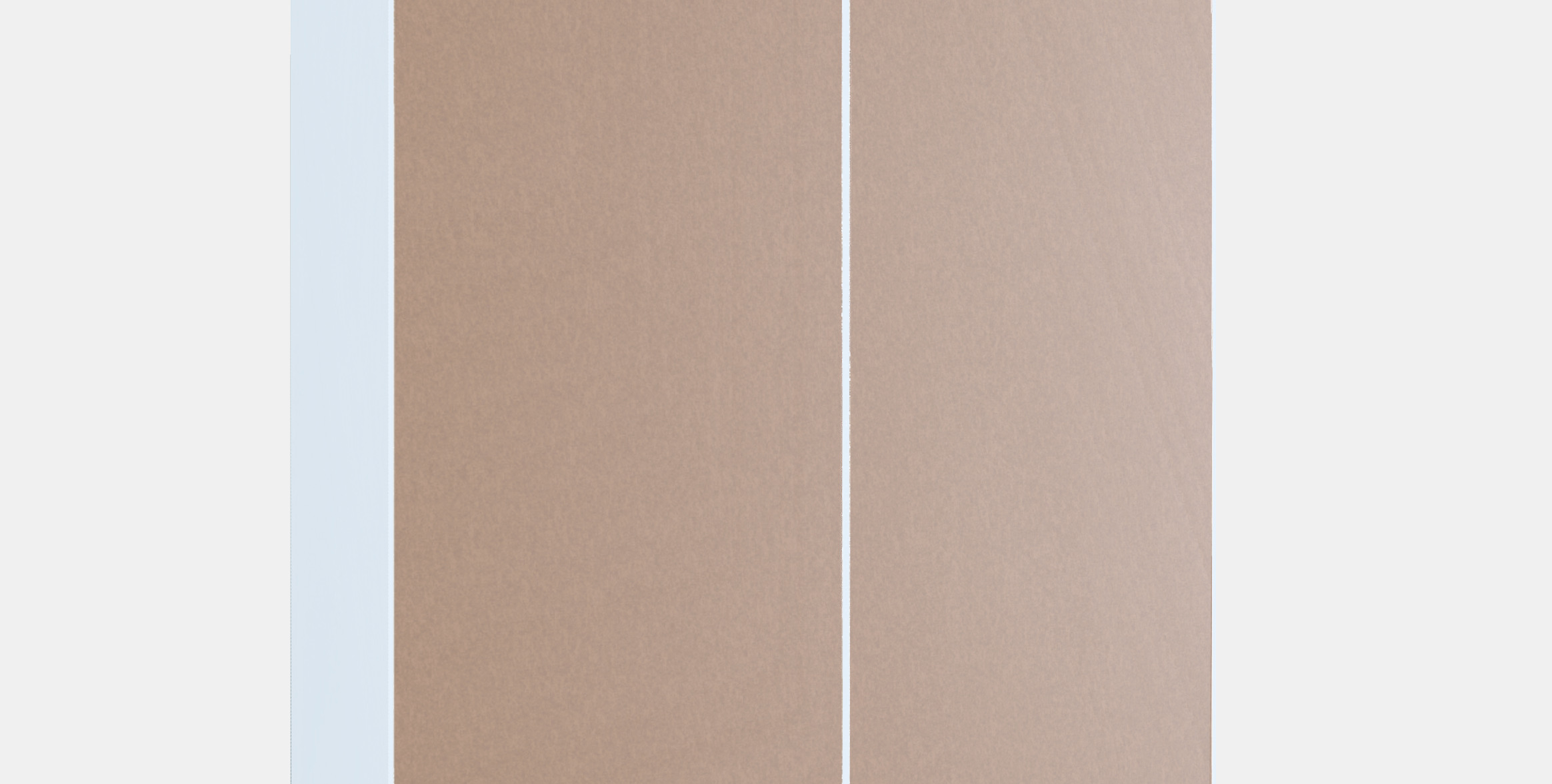 PAX 2 wardrobe frames Low-poly 3D model_3