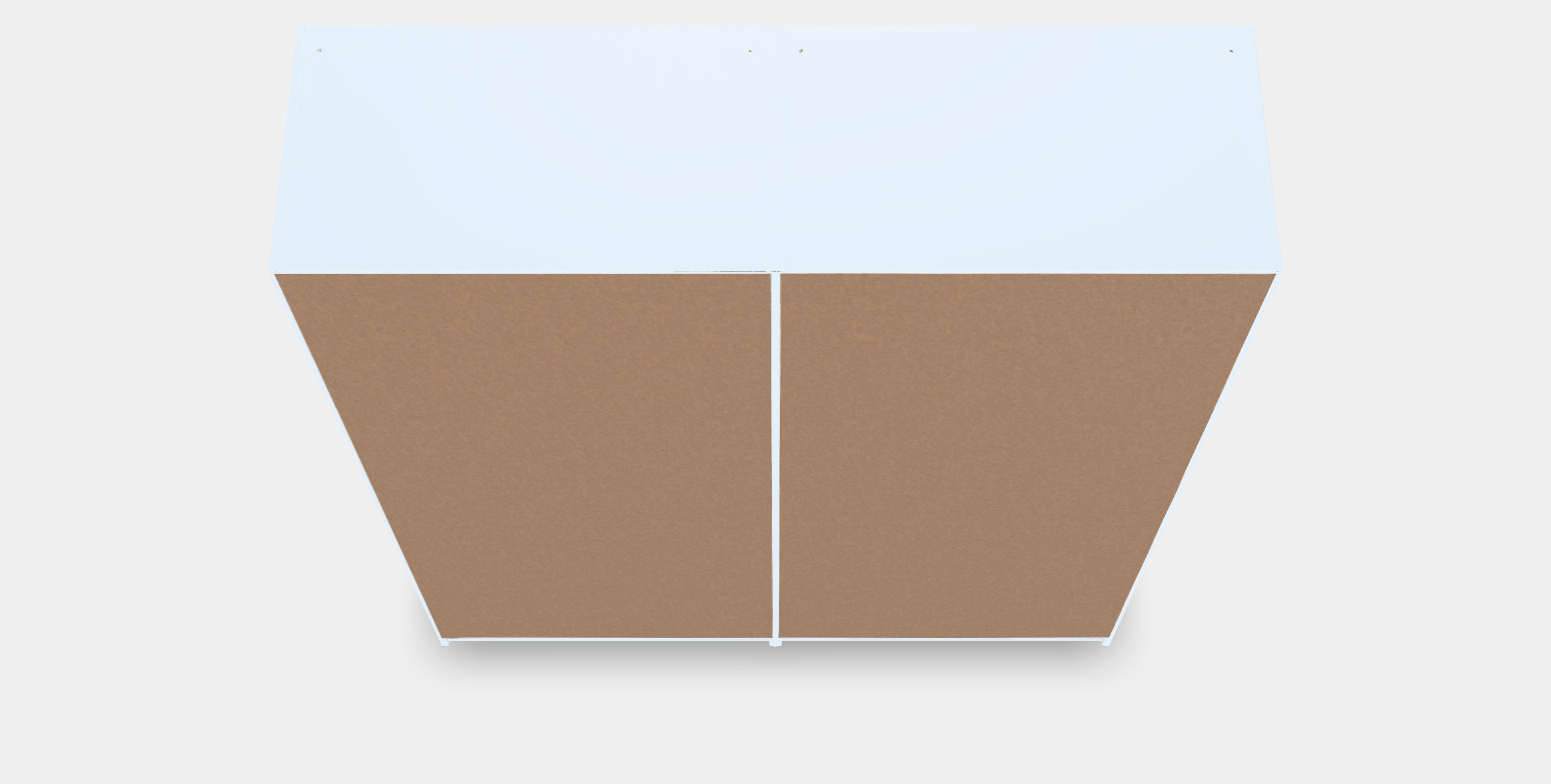 PAX 2 wardrobe frames Low-poly 3D model_4