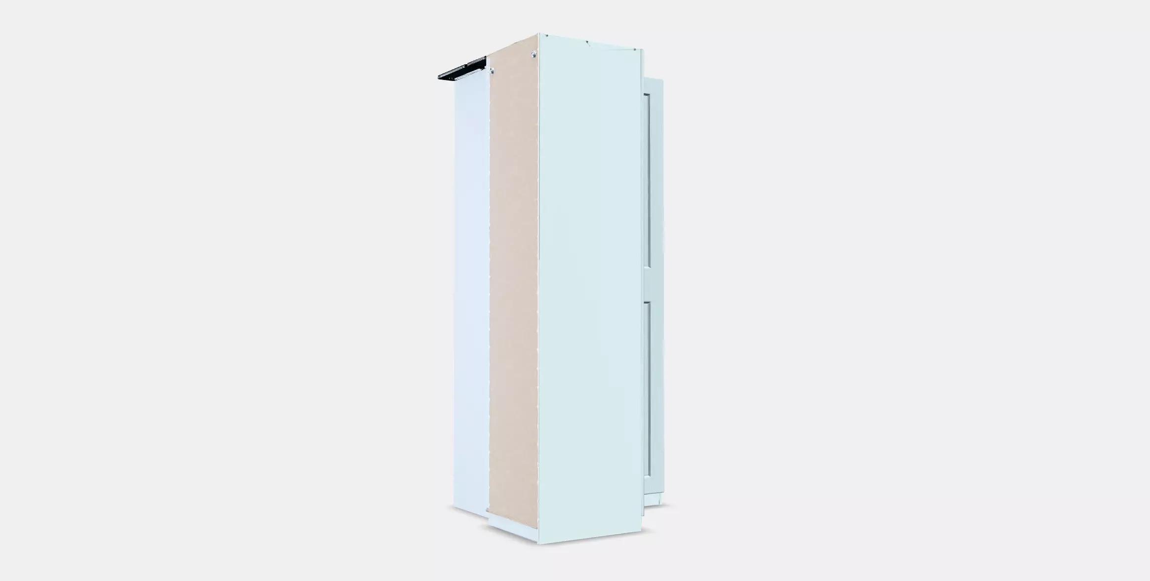 PAX - GRIMO Corner wardrobe Low-poly 3D model_0